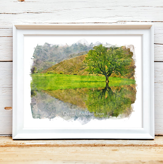 Germi, Ardabil, Iran, Art Print | 8×10 | Made in Canada - PhiloPerse