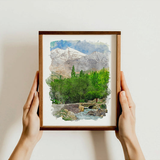 Ardabil, Iran, Art Print | 8×10 | Made in Canada - PhiloPerse