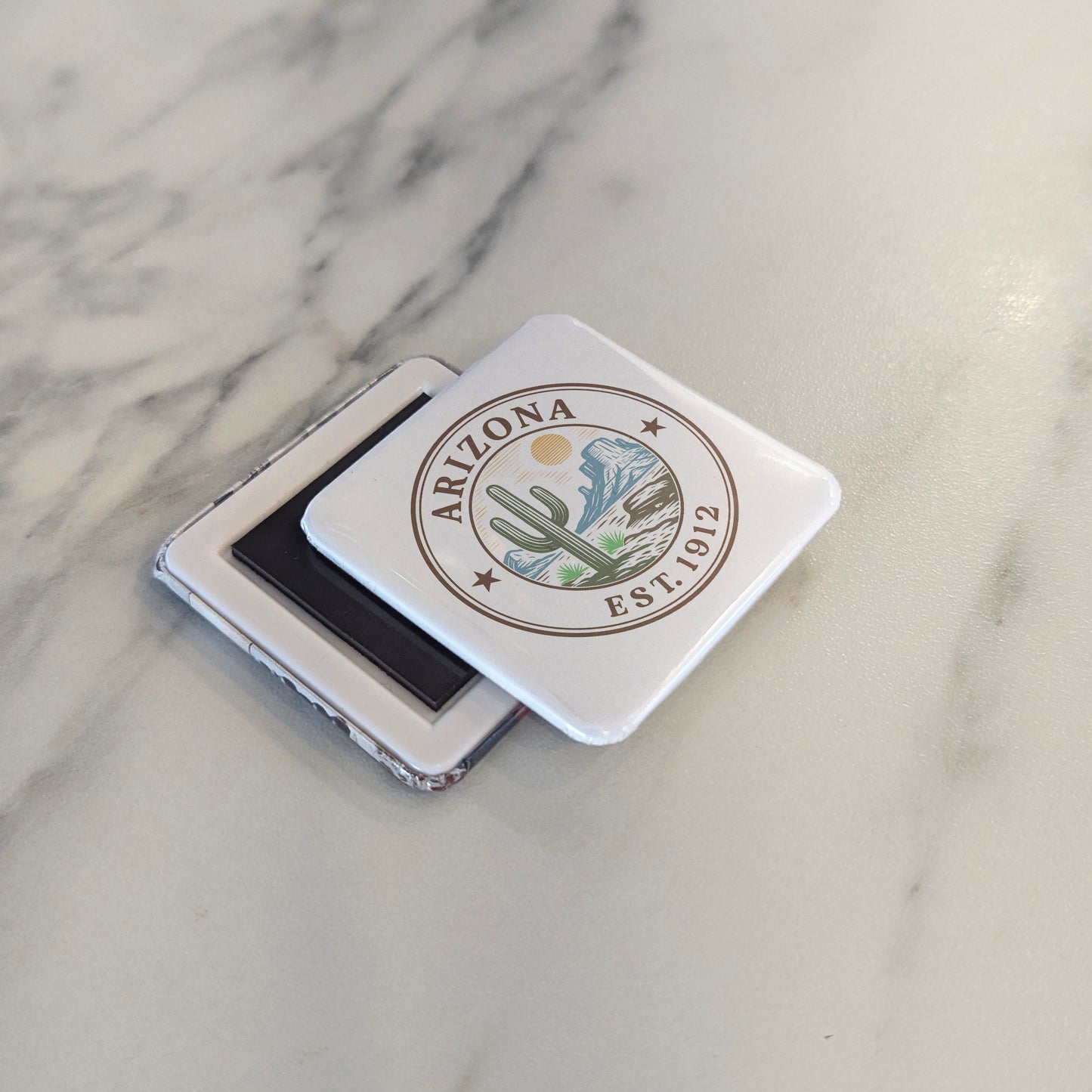 Arizona Magnet | The Grand Canyon State | 2×2 | Made in Canada - PhiloPerse