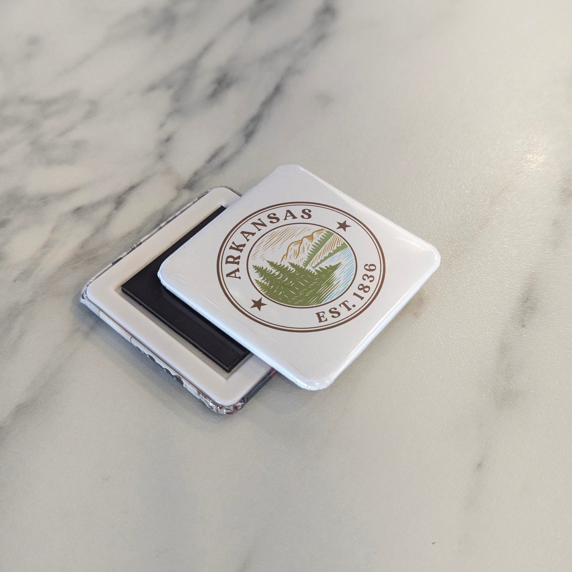 Arkansas Magnet | The Natural State | 2×2 | Made in Canada - PhiloPerse