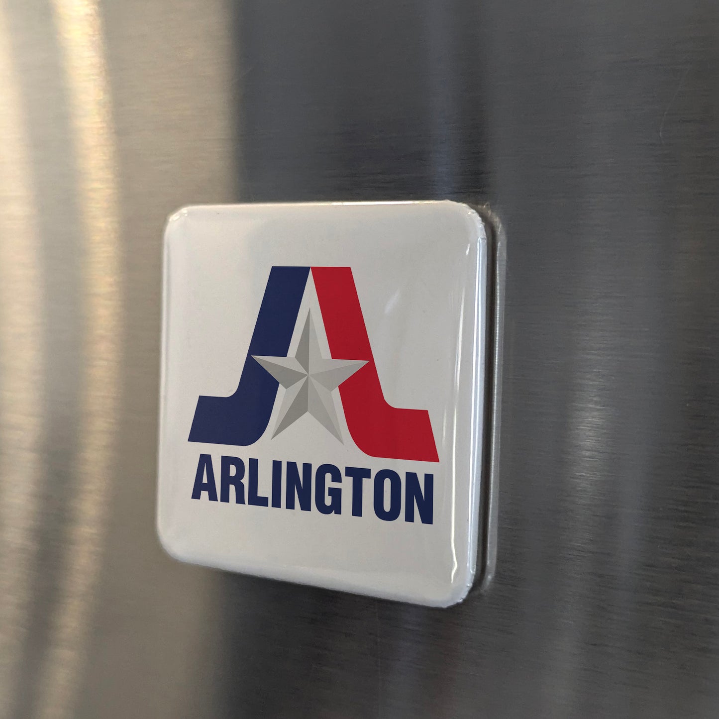 Arlington Texas Magnet | Star of the Metroplex | 2×2 | Made in Canada - PhiloPerse