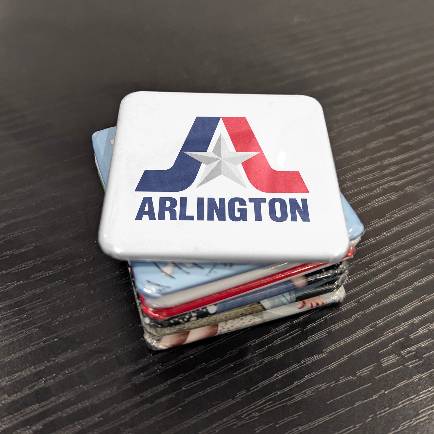 Arlington Texas Magnet | Star of the Metroplex | 2×2 | Made in Canada - PhiloPerse