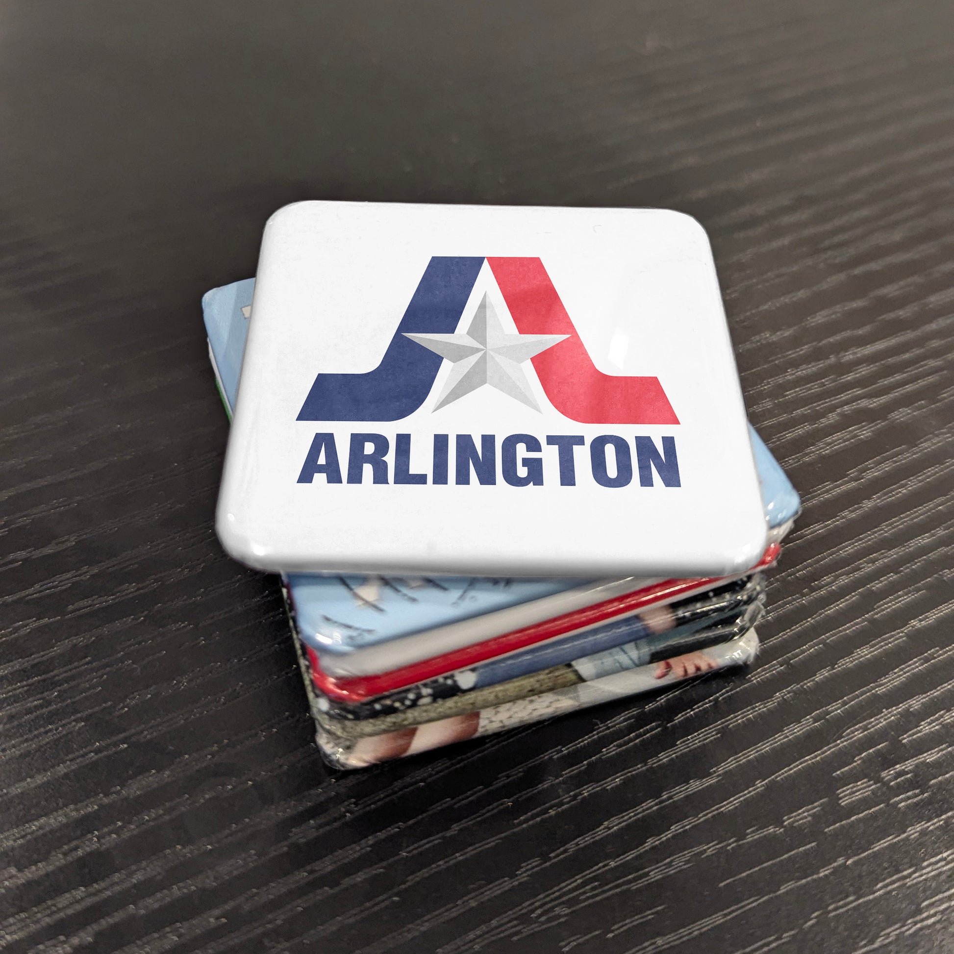 Arlington Texas Magnet | Star of the Metroplex | 2×2 | Made in Canada - PhiloPerse