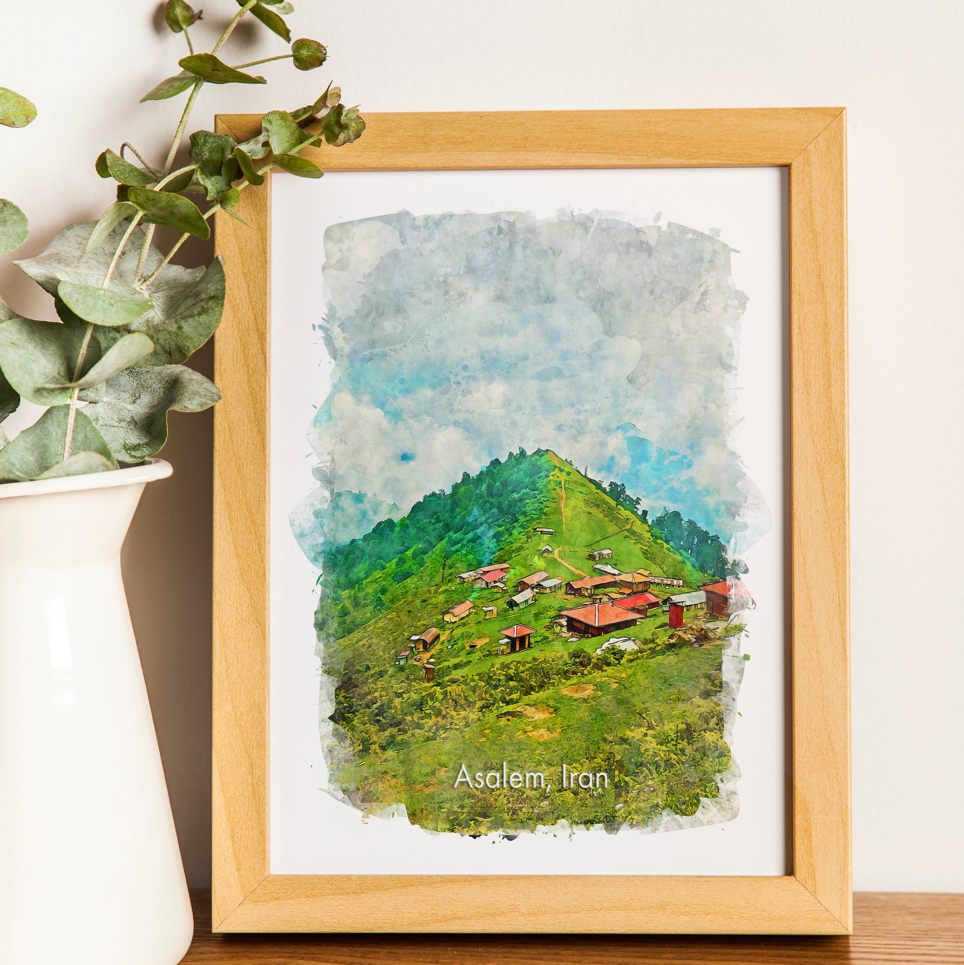 Asalem, Iran, Art Print | 8×10 | Made in Canada - PhiloPerse