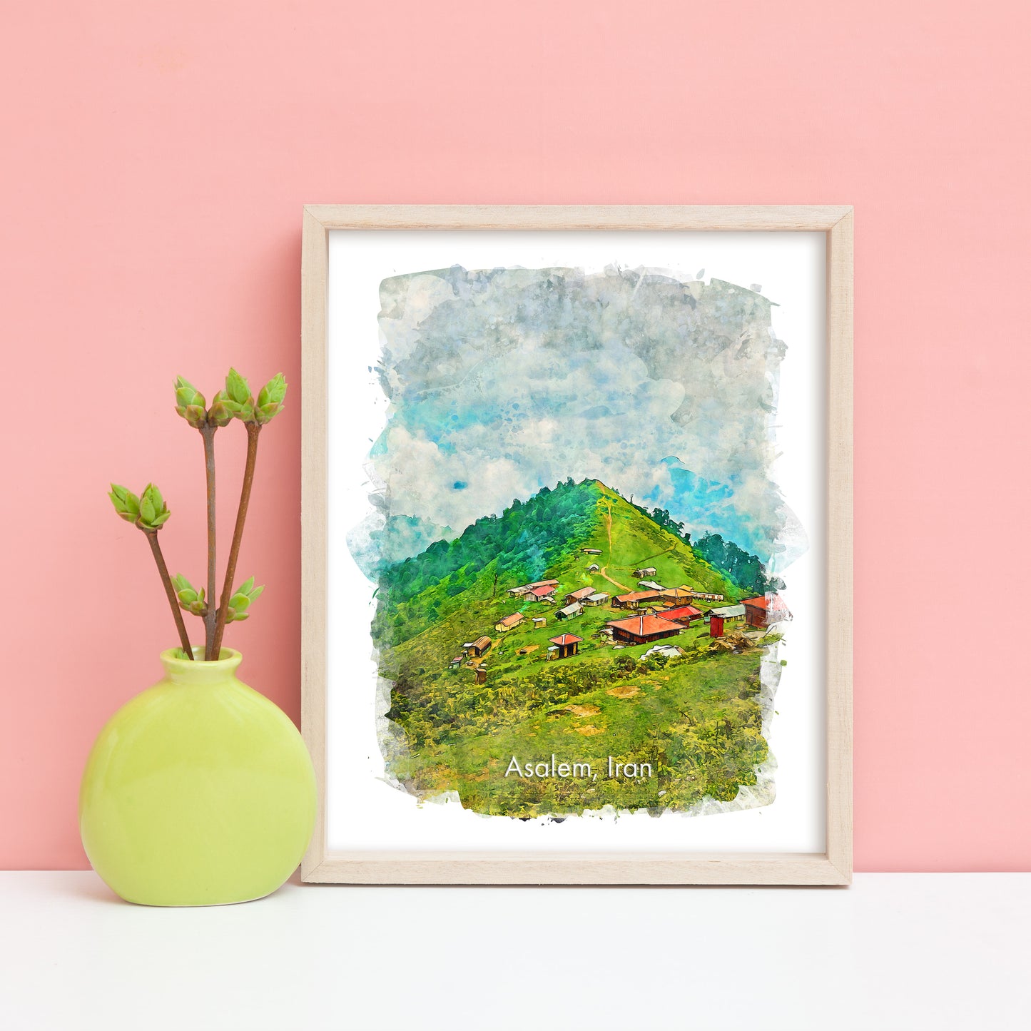 Asalem, Iran, Art Print | 8×10 | Made in Canada - PhiloPerse