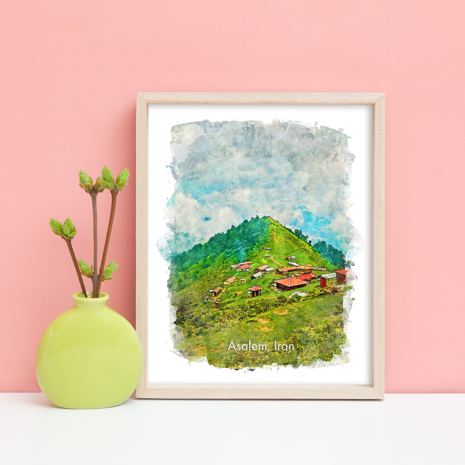 Asalem, Iran, Art Print | 8×10 | Made in Canada - PhiloPerse