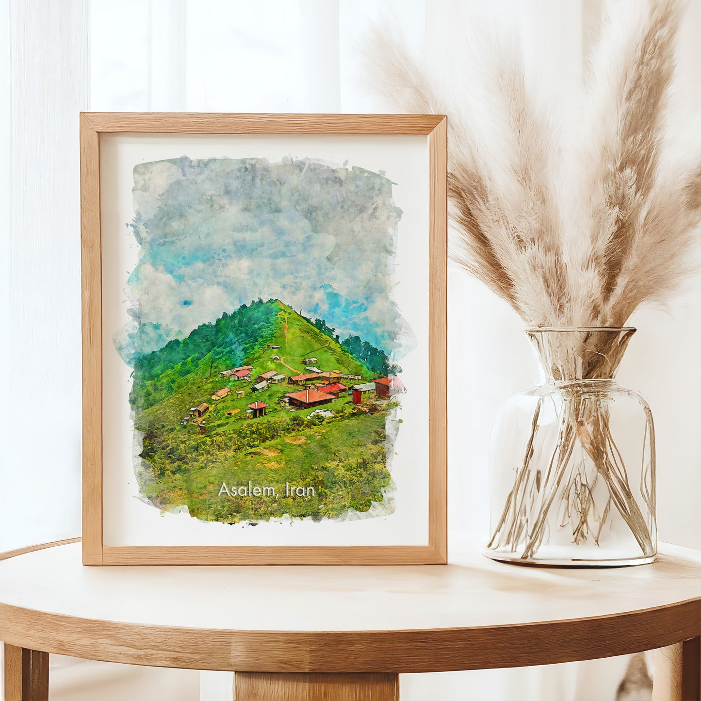 Asalem, Iran, Art Print | 8×10 | Made in Canada - PhiloPerse