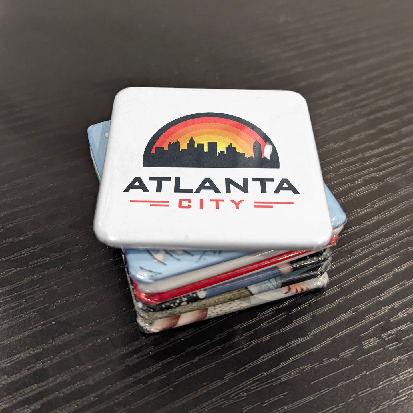 Atlanta Georgia Magnet | ATL Sunset City | 2×2 | Made in Canada - PhiloPerse