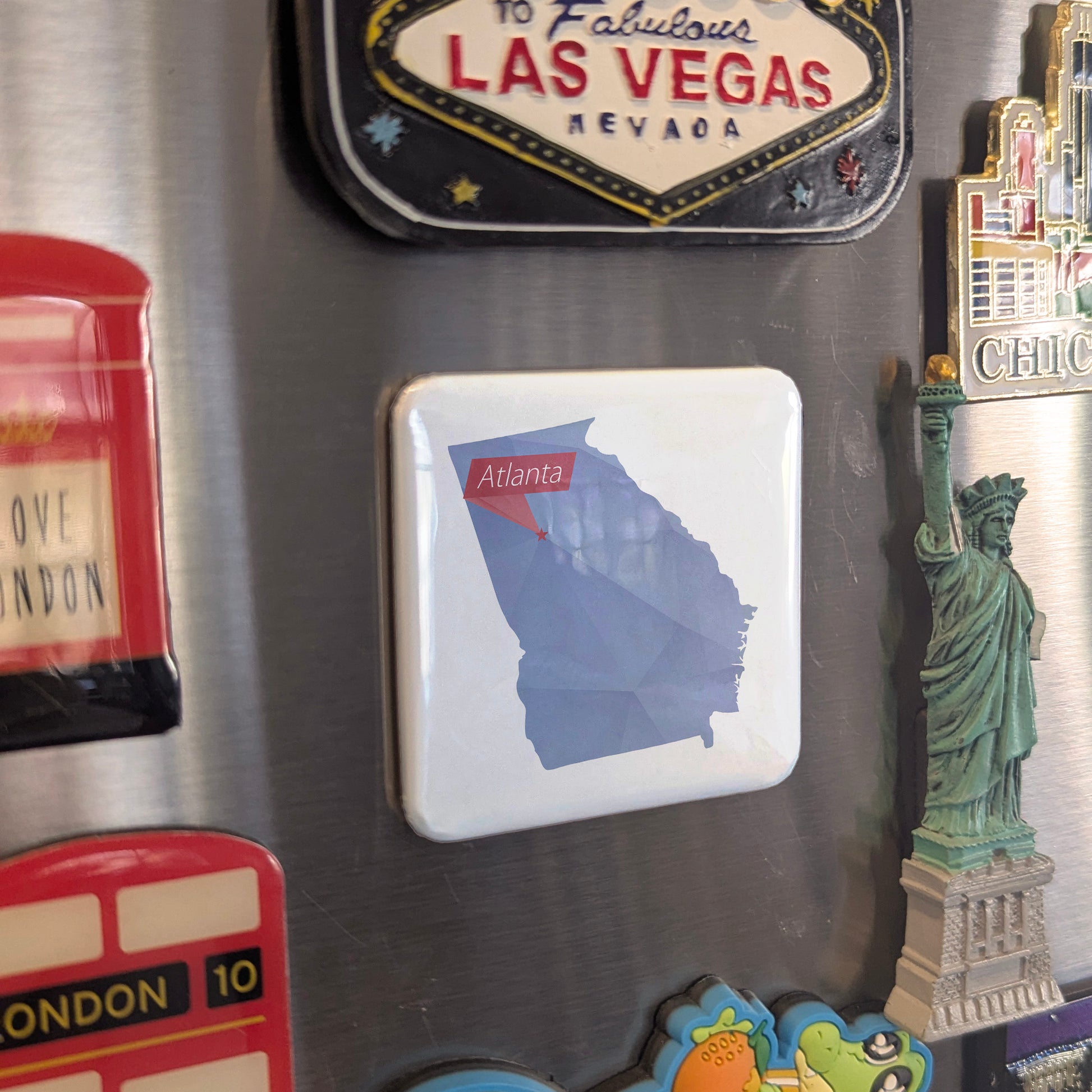 Atlanta Georgia Magnet | Georgia Capital | 2×2 | Made in Canada - PhiloPerse