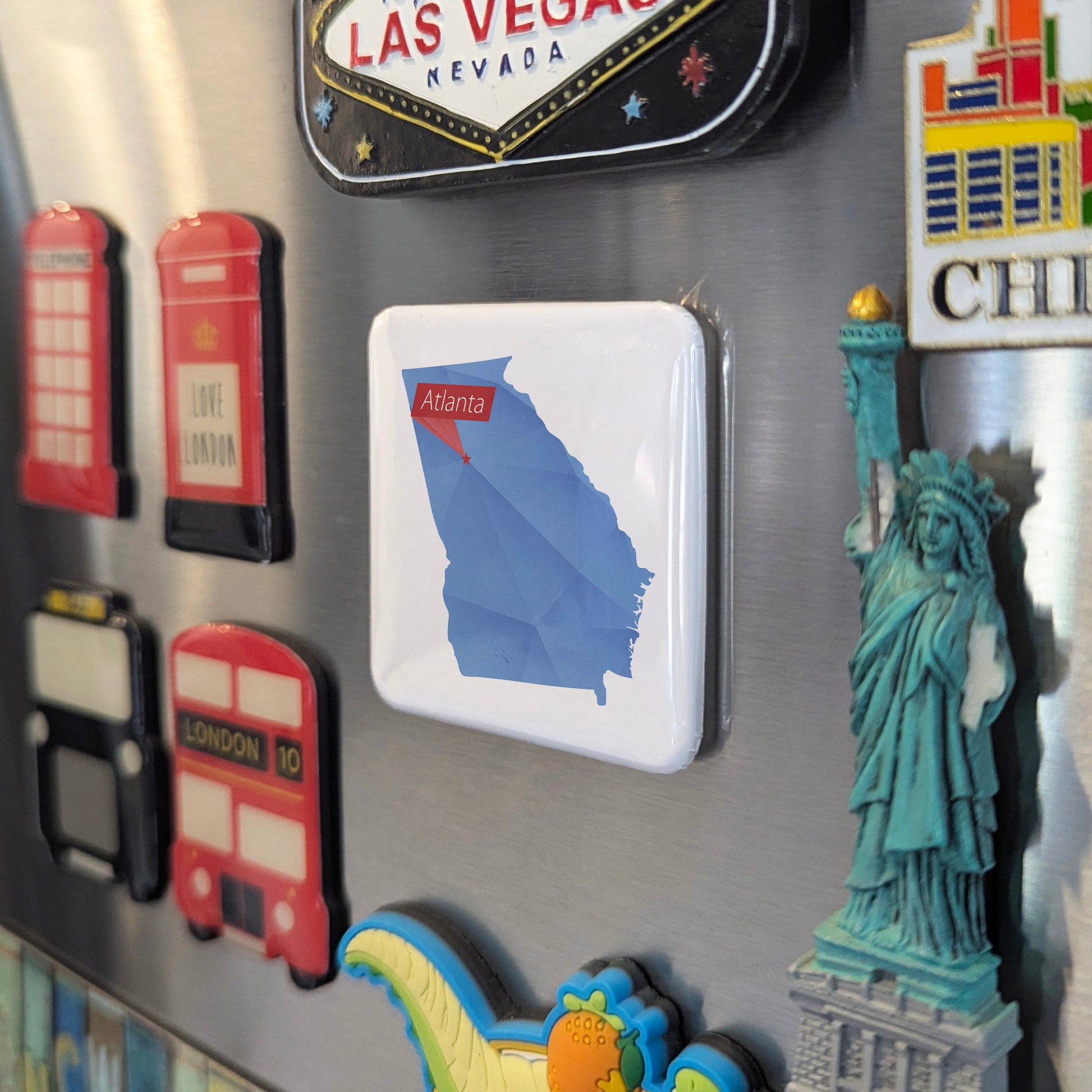 Atlanta Georgia Magnet | Georgia Capital | 2×2 | Made in Canada - PhiloPerse