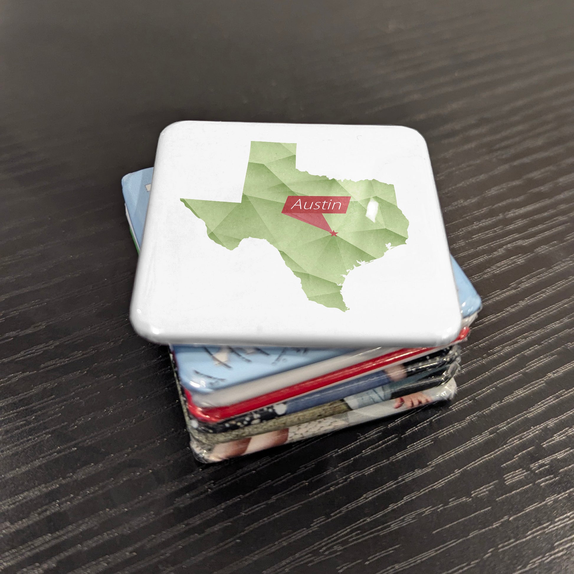 Austin Texas Magnet | Texas Capital | 2×2 | Made in Canada - PhiloPerse