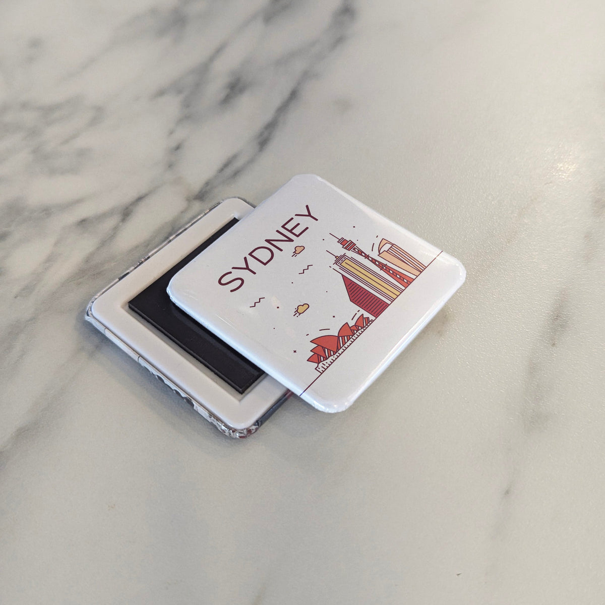 Sydney Australia Oceania Magnet | Harbour City of the Southern Cross | 2x2 | Made in Canada