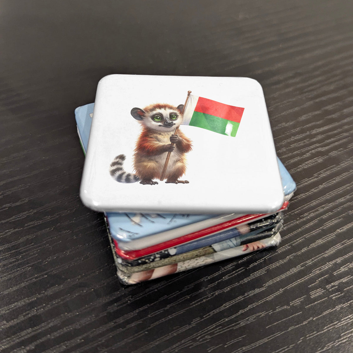 Madagascar Africa Magnet | Aye-Aye of the Island of Lemurs | 2x2 | Made in Canada