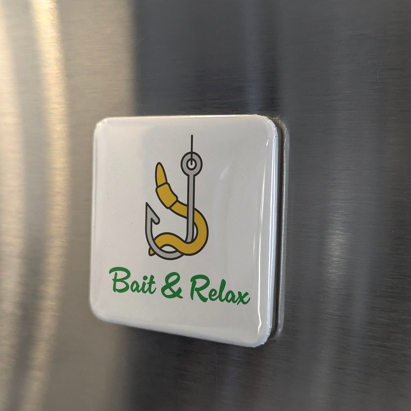 Bait & Relax Fridge Magnet - PhiloPerse