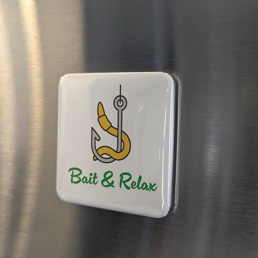Bait & Relax Fridge Magnet - PhiloPerse