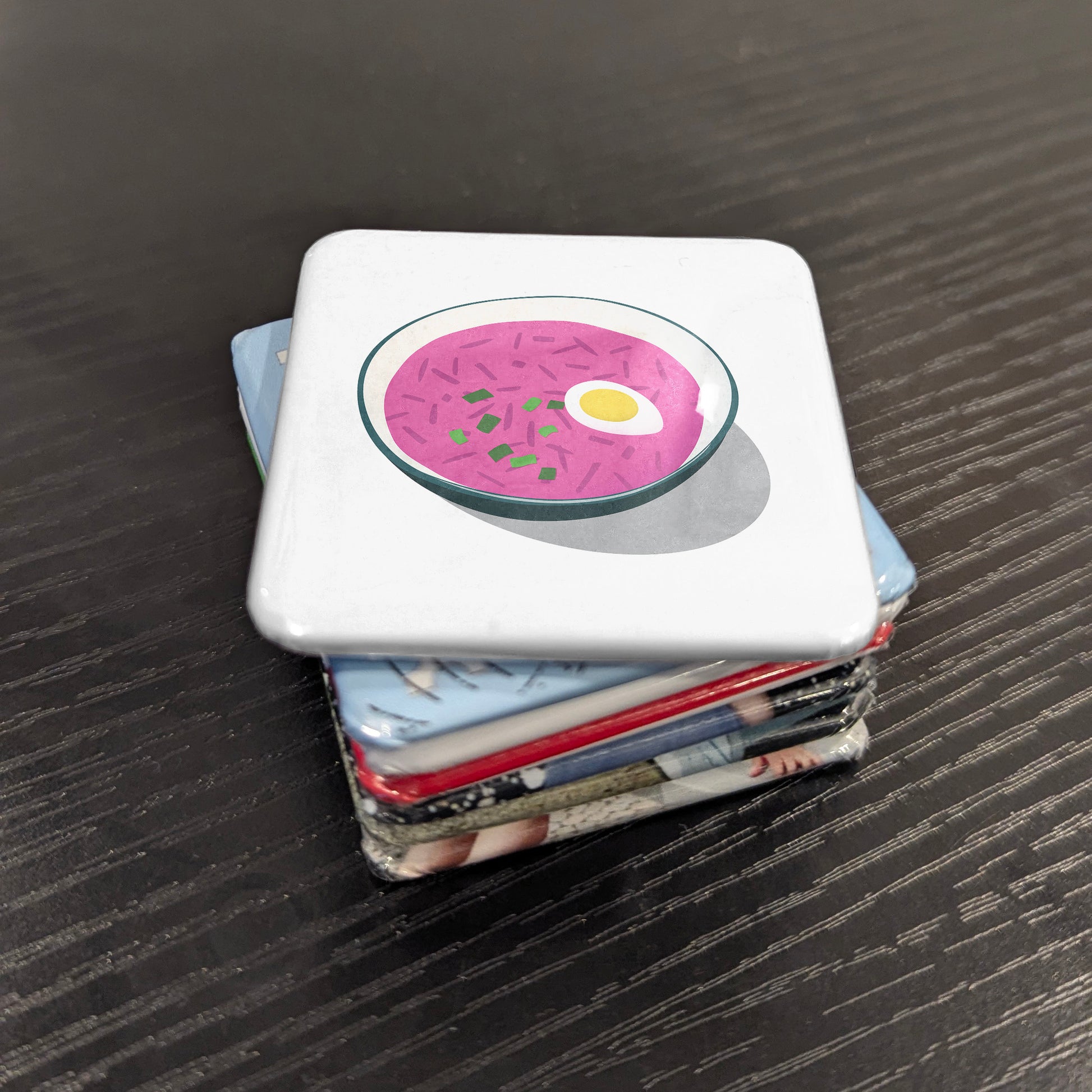 Beet Soup Magnet | 2×2 | Made in Canada - PhiloPerse