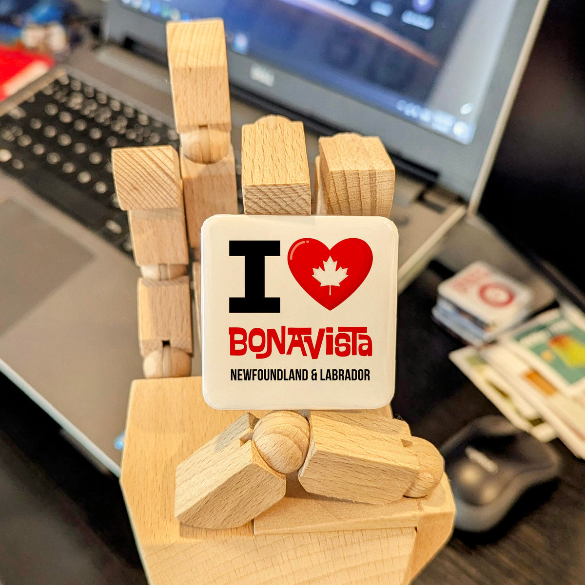 Bonavista Newfoundland Magnet | Cape of Discovery | 2x2 | Made in Canada - PhiloPerse
