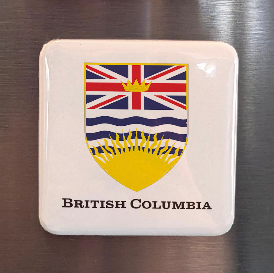 British Columbia Flag Fridge Magnet - PhiloPerse