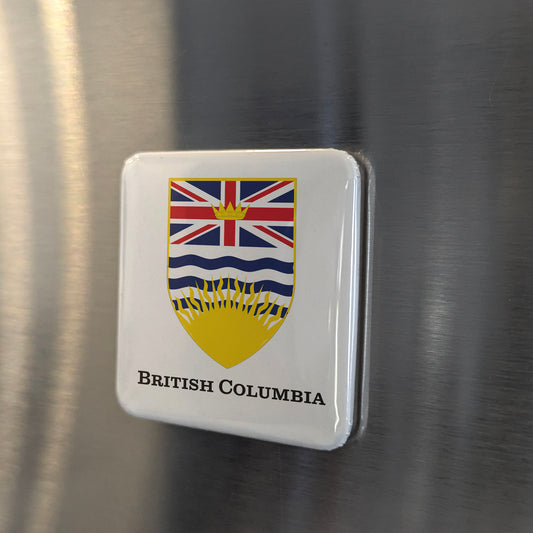 British Columbia Flag Fridge Magnet - PhiloPerse