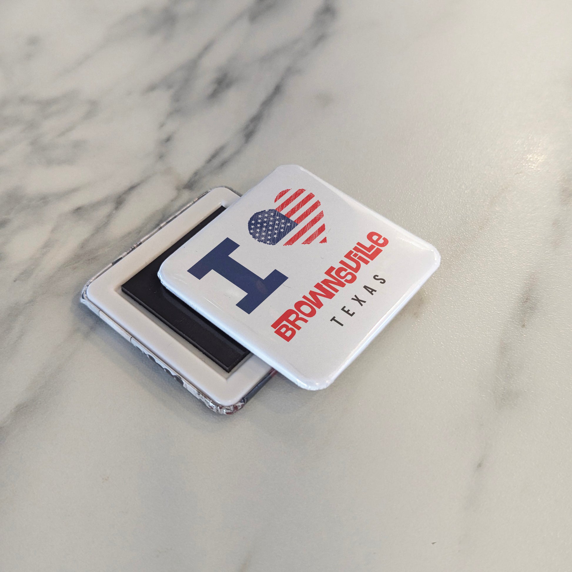 Brownsville Texas Magnet | Rio Grande Pride | 2×2 | Made in Canada - PhiloPerse