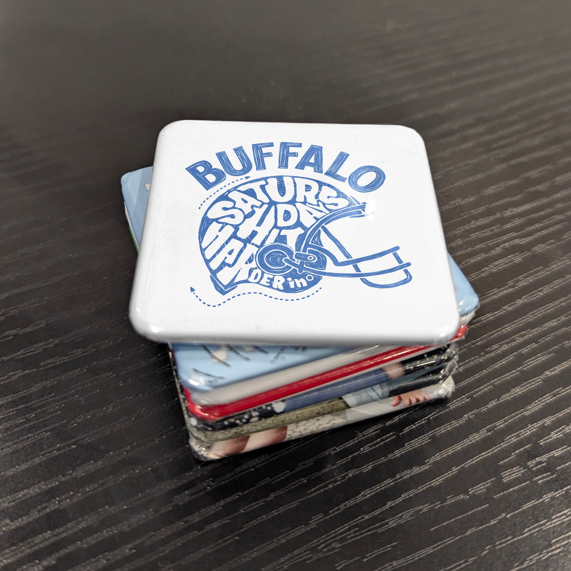 Buffalo New York Magnet | Saturday Habit | 2×2 | Made in Canada - PhiloPerse