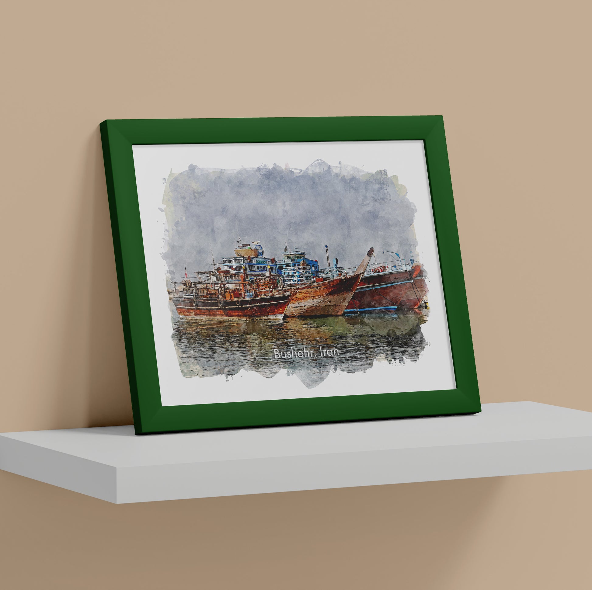 Bushehr, Iran, Art Print | 8×10 | Made in Canada - PhiloPerse