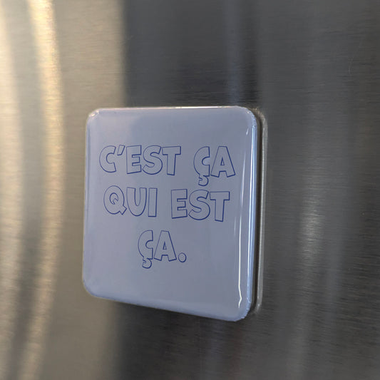 C’est ça qui est ça Fridge Magnet - PhiloPerse