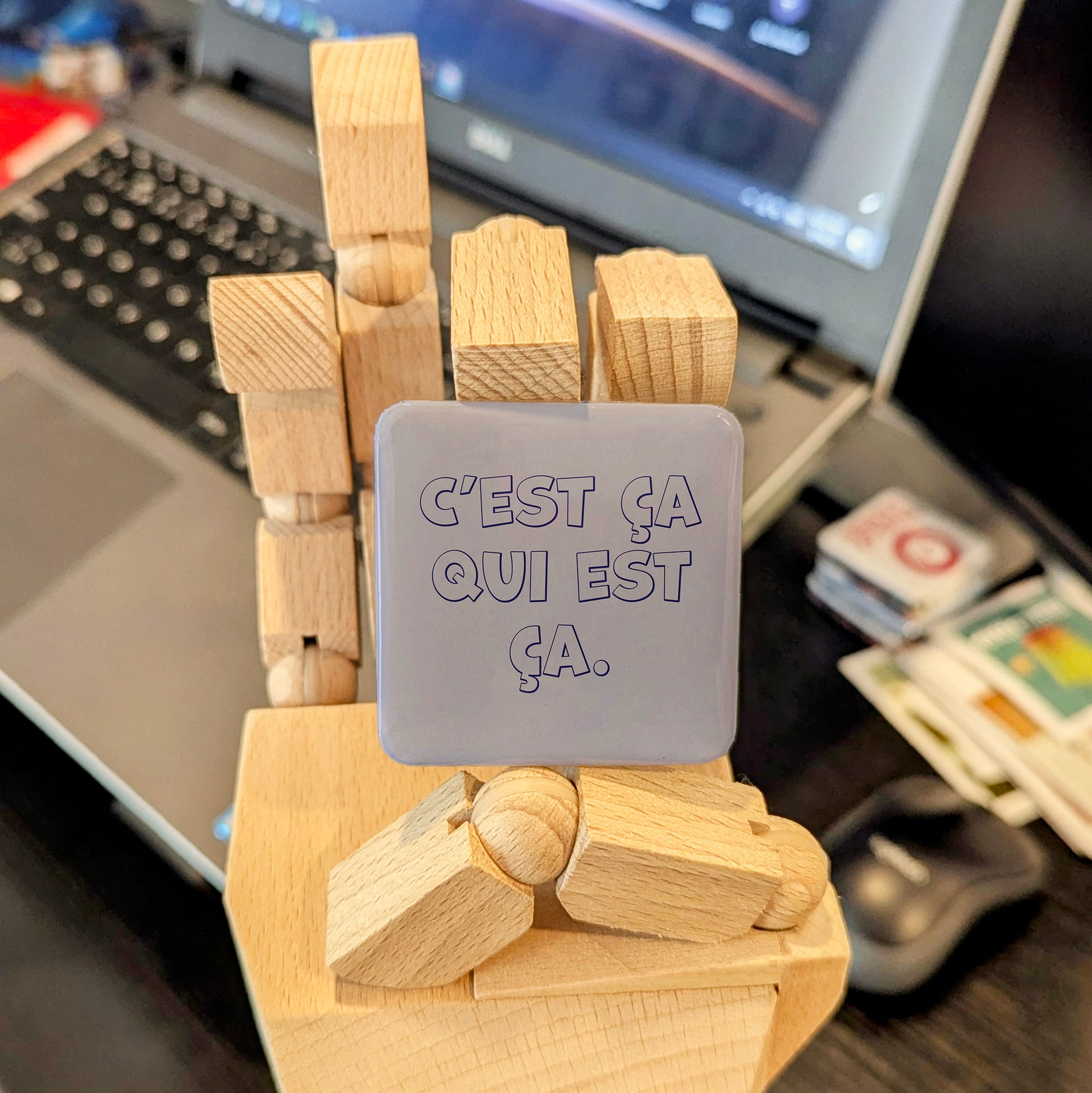 C’est ça qui est ça Fridge Magnet - PhiloPerse