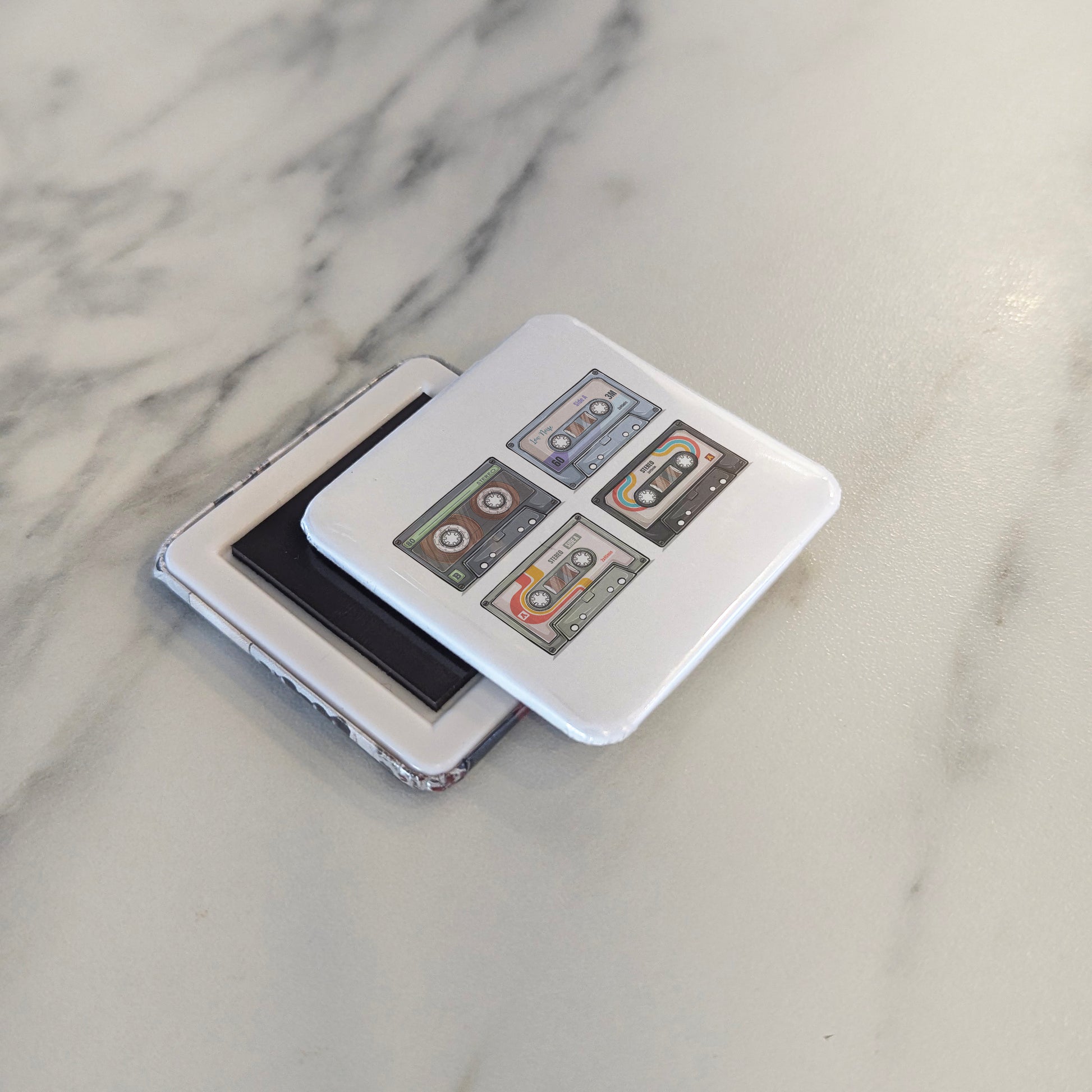 Cassette Tapes Retro Fridge Magnet - PhiloPerse