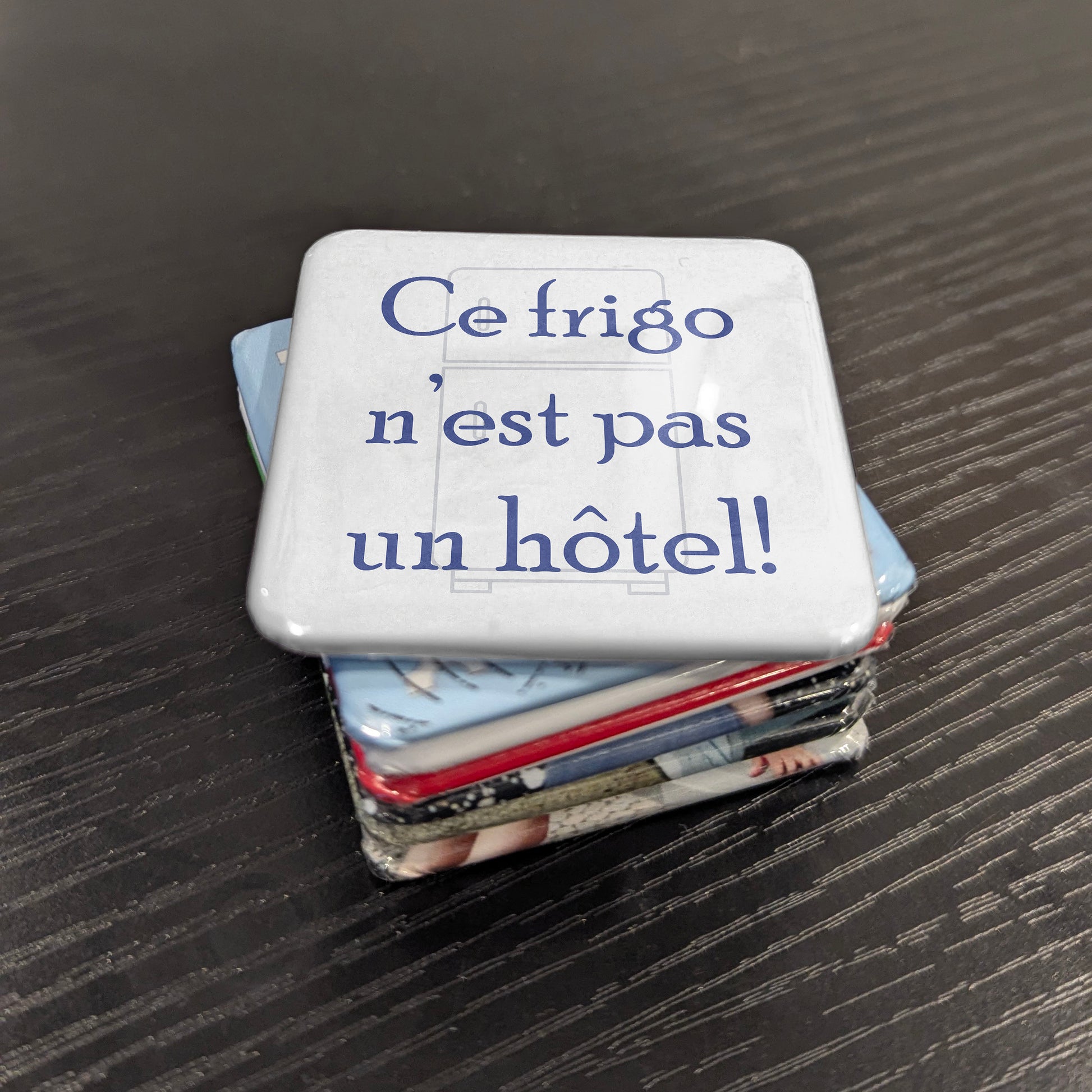 Ce frigo n’est pas un hôtel Fridge Magnet - PhiloPerse