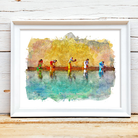 Chabahar, Iran, Art Print | 8×10 | Made in Canada - PhiloPerse