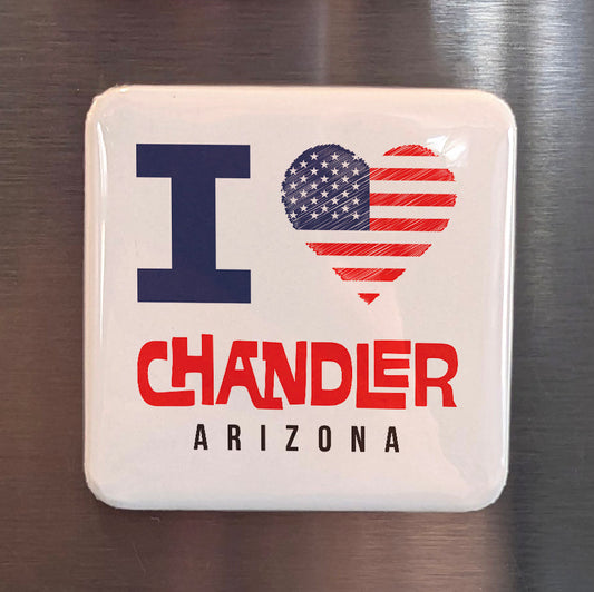 Chandler Arizona Magnet | Silicon Desert Pride | 2×2 | Made in Canada - PhiloPerse