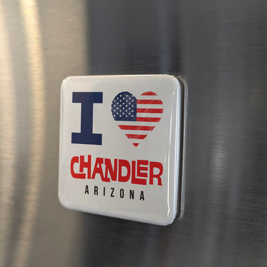 Chandler Arizona Magnet | Silicon Desert Pride | 2×2 | Made in Canada - PhiloPerse