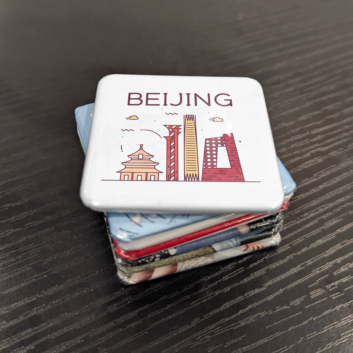 Beijing China Asia Magnet | Imperial Capital of the Middle Kingdom | 2x2 | Made in Canada