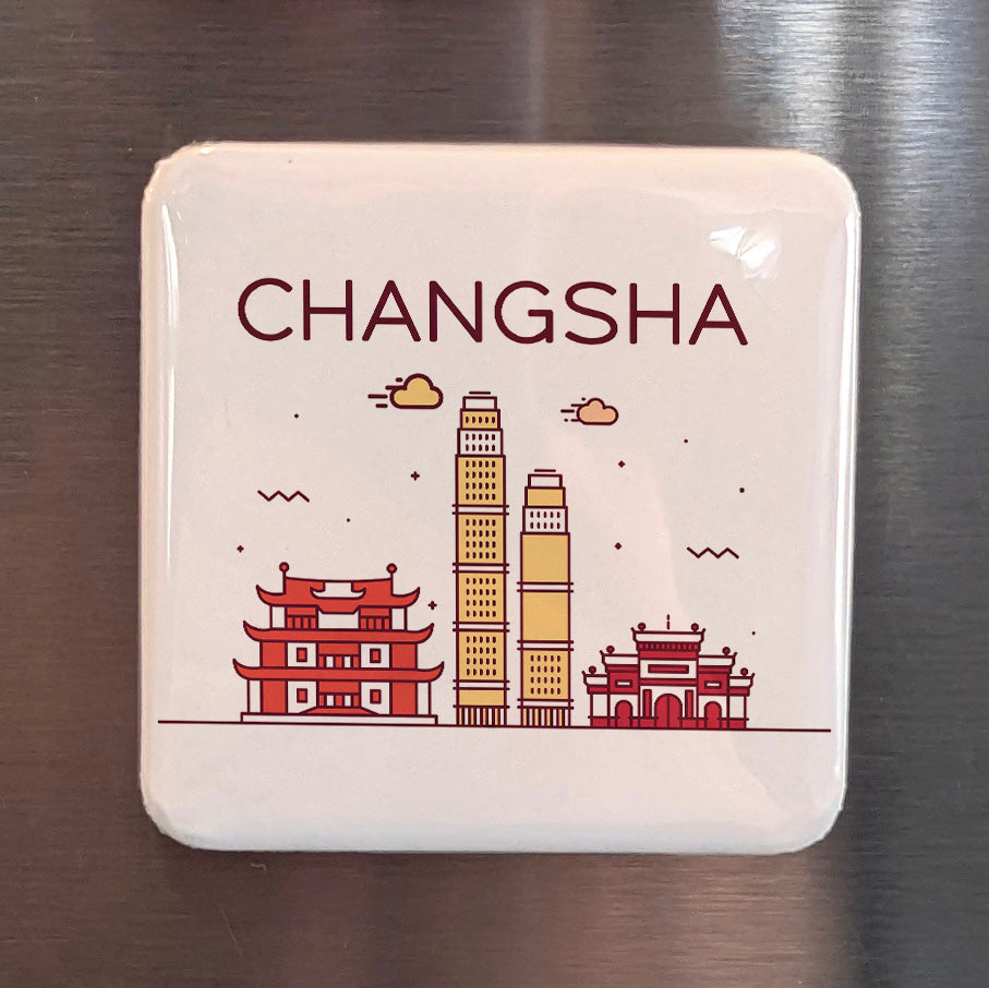 Changsha China Asia Magnet | Capital of the Hunan Heartland | 2x2 | Made in Canada