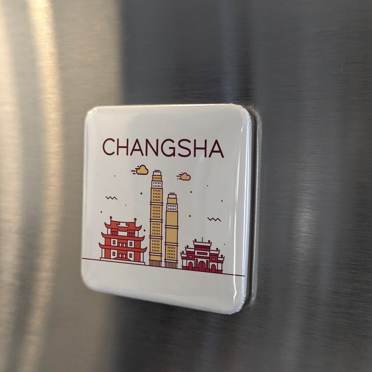 Changsha China Asia Magnet | Capital of the Hunan Heartland | 2x2 | Made in Canada