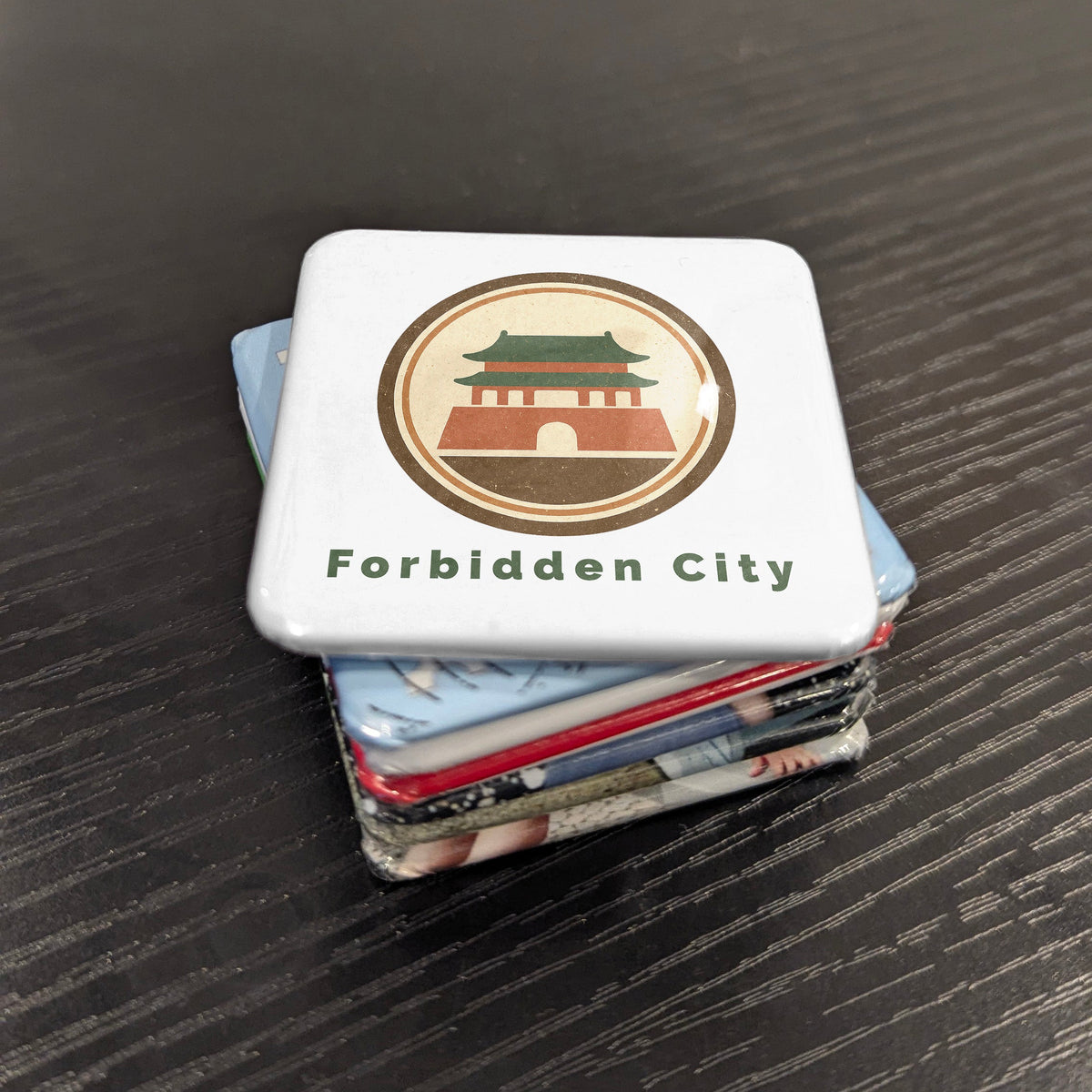 China Asia Magnet | Forbidden City Heart of the Middle Kingdom | 2x2 | Made in Canada