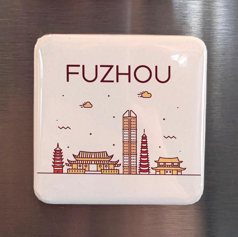 Fuzhou China Asia Magnet | Gateway City of the Min River Coast | 2x2 | Made in Canada