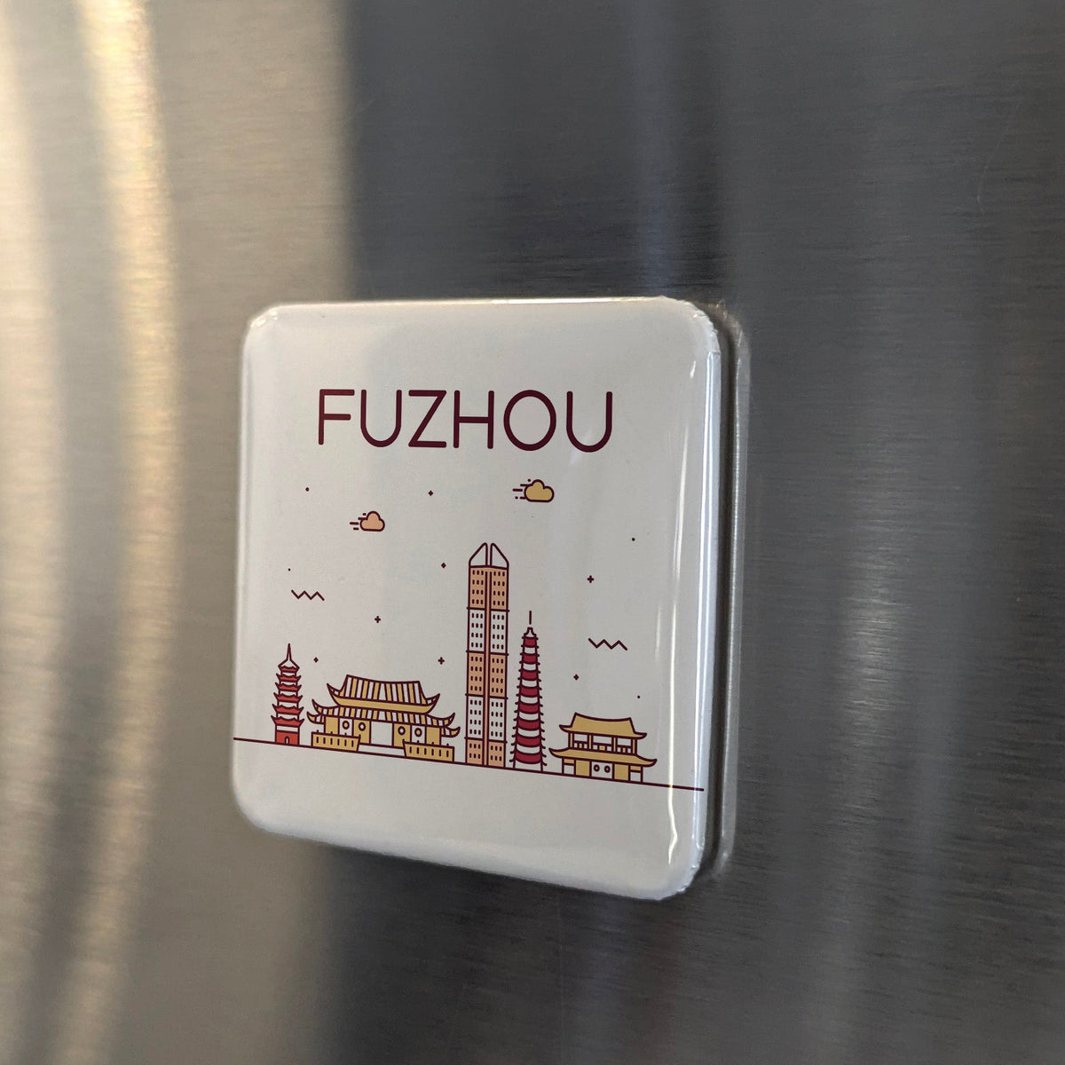 Fuzhou China Asia Magnet | Gateway City of the Min River Coast | 2x2 | Made in Canada