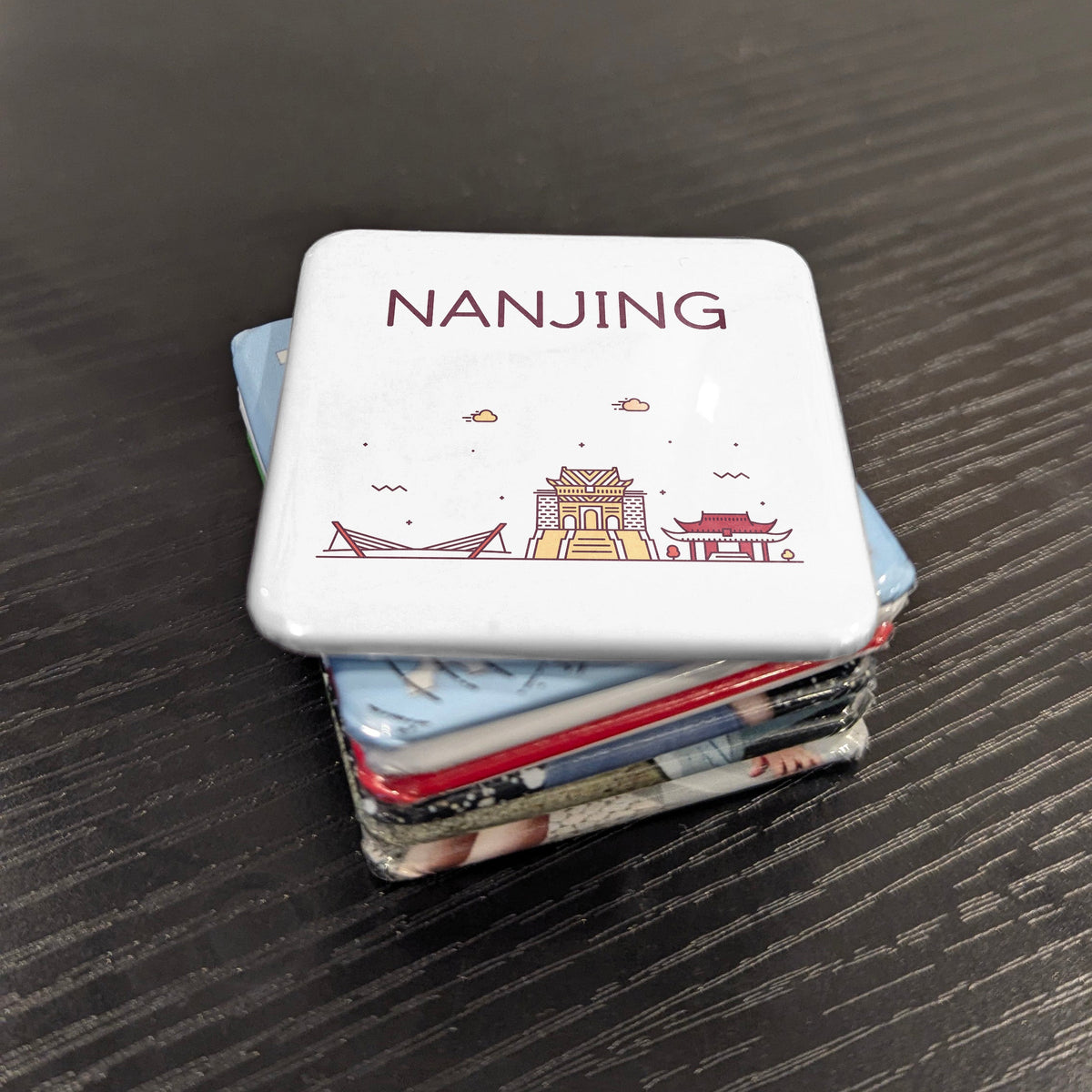 Nanjing China Asia Magnet | Ancient Capital on the Yangtze River | 2x2 | Made in Canada