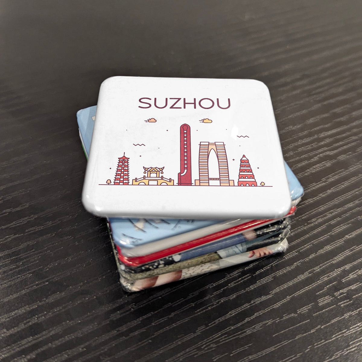 Suzhou China Asia Magnet | Venice of the East on the Grand Canal | 2x2 | Made in Canada