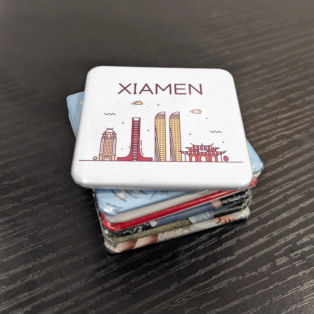 Xiamen China Asia Magnet | Garden City on the South China Sea | 2x2 | Made in Canada