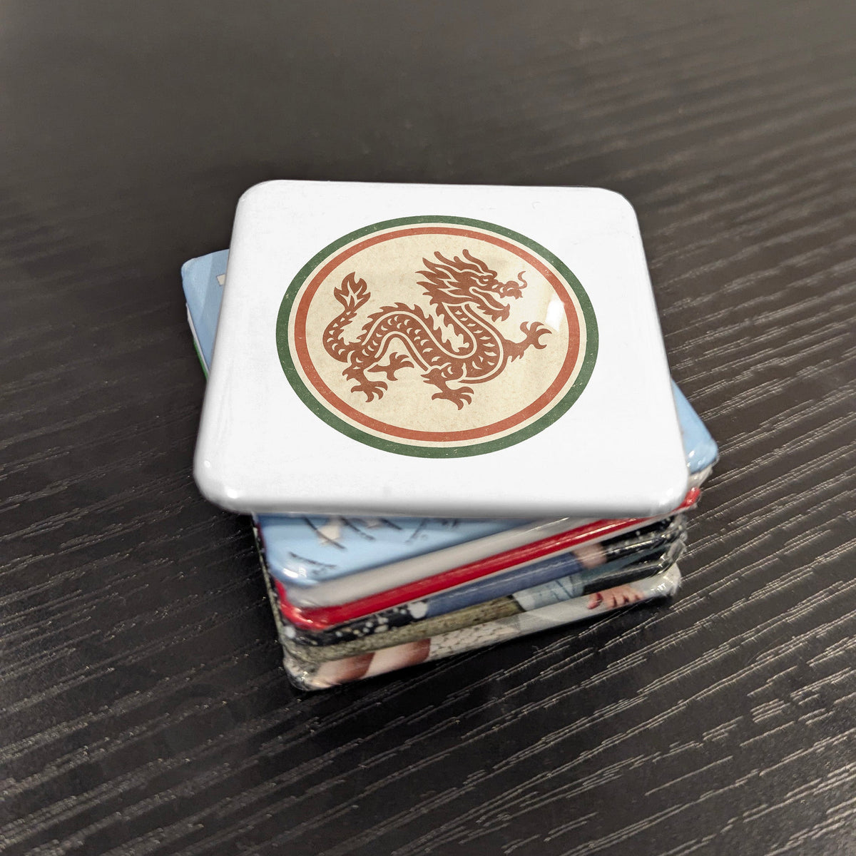 China Asia Magnet | Chinese Dragon Symbol of Imperial Power | 2x2 | Made in Canada