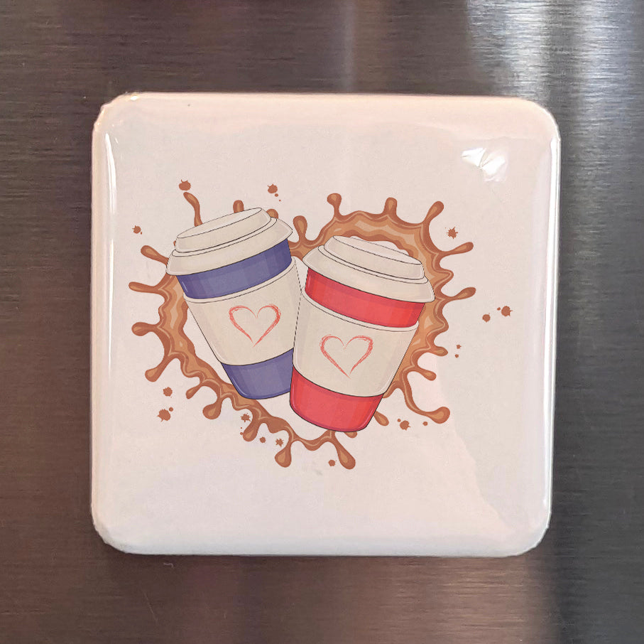 Coffee Lovers Fridge Magnet - PhiloPerse
