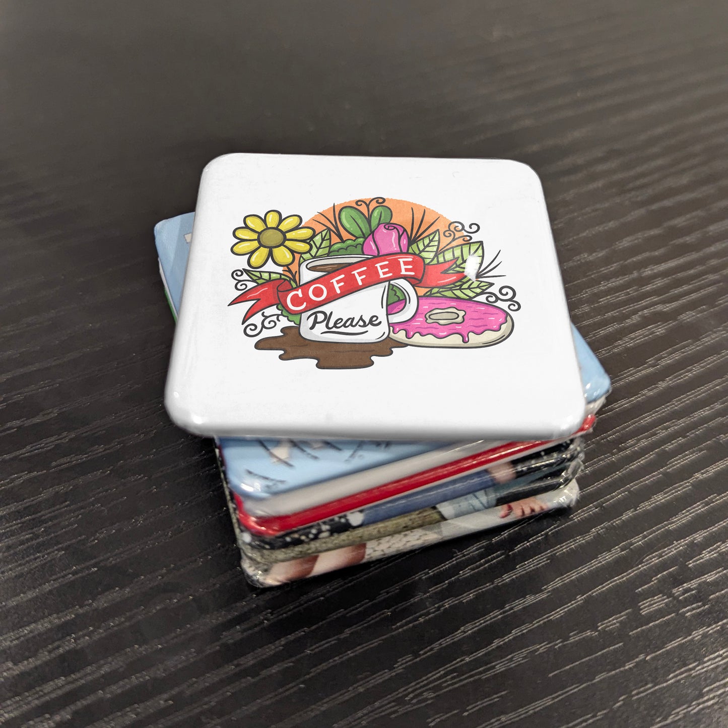 Coffee Please Fridge Magnet - PhiloPerse