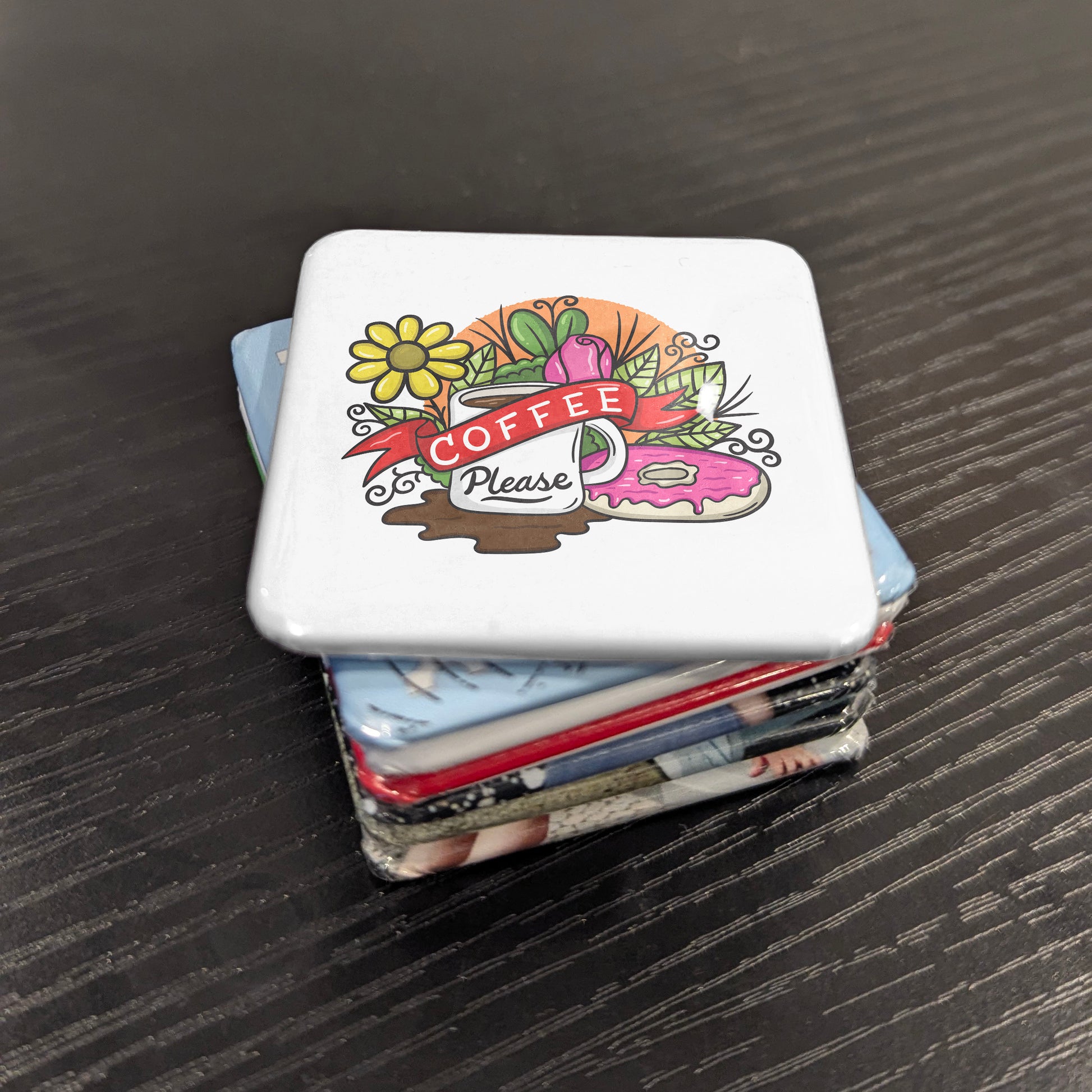 Coffee Please Fridge Magnet - PhiloPerse