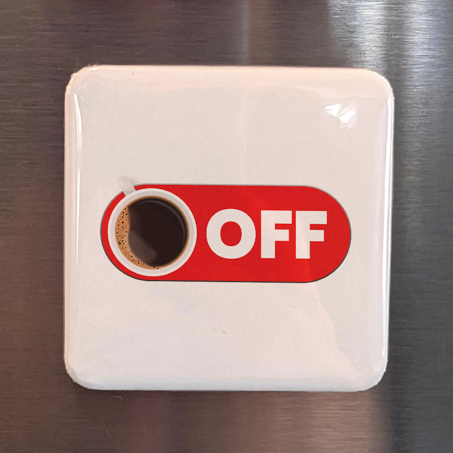 Coffee Toggle Fridge Magnet - PhiloPerse