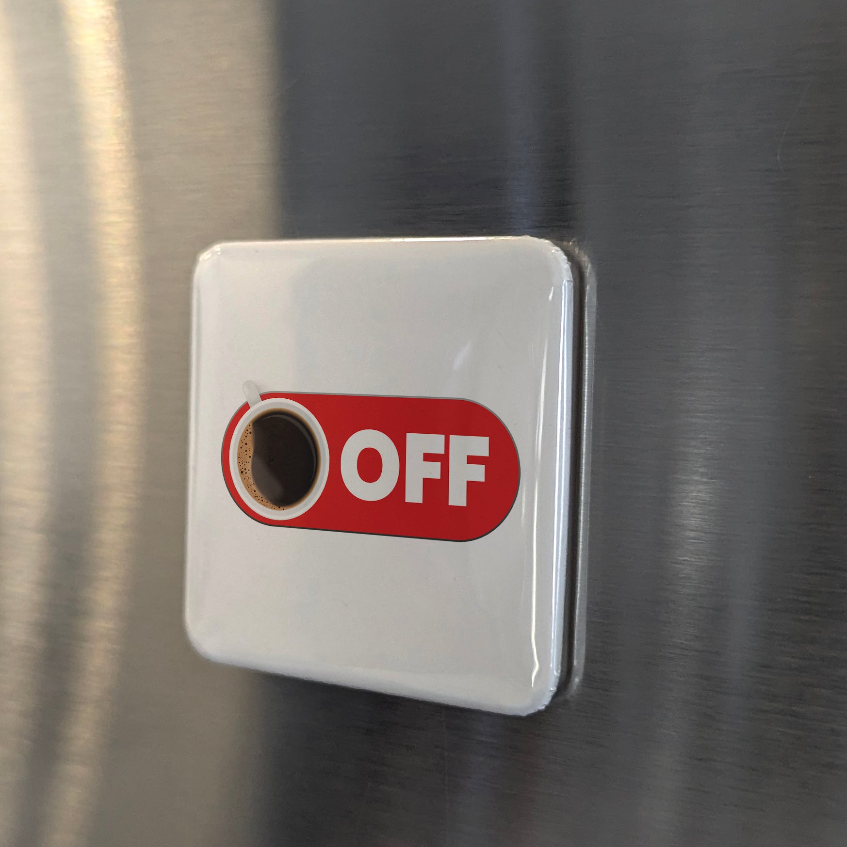 Coffee Toggle Fridge Magnet - PhiloPerse