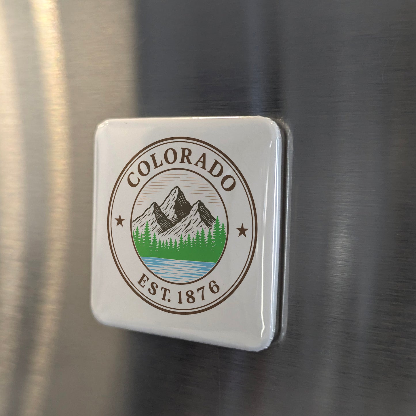 Colorado Magnet | The Centennial State | 2×2 | Made in Canada - PhiloPerse