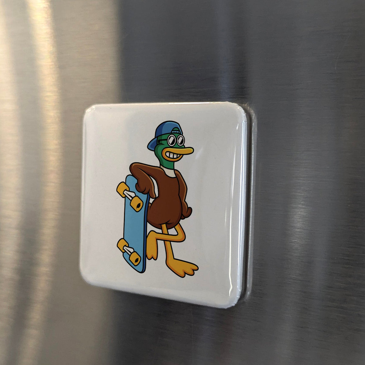 Cool Duck Magnet | Ready to Roll | 2×2 | Made in Canada - PhiloPerse